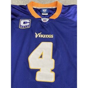 Authentic Reebok On-Field Minnesota Vikings #4 Brett Favre Jersey – Size‎ 54